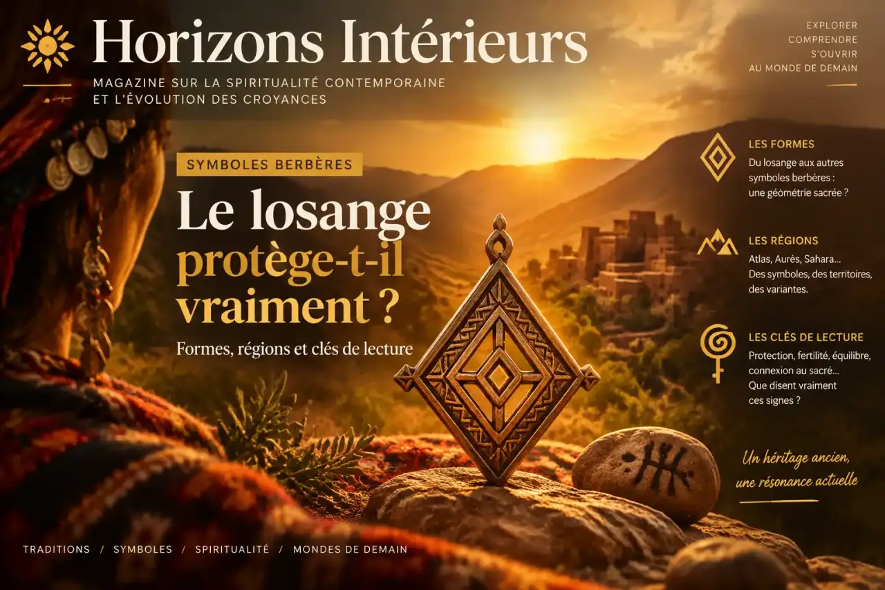 Symboles berbères : le losange protège-t-il vraiment ? Formes, régions et clés de lecture