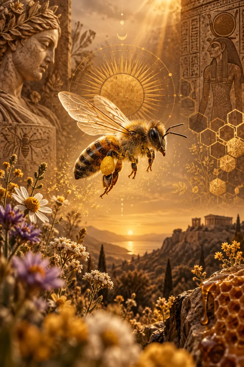 Symbolisme de l'abeille : entre héritage mythologique et messages spirituels