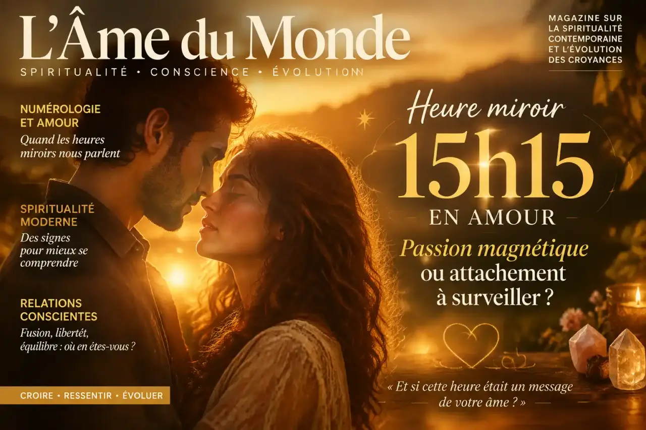 Heure miroir 15h15 en amour : passion magnétique ou attachement à surveiller ?
