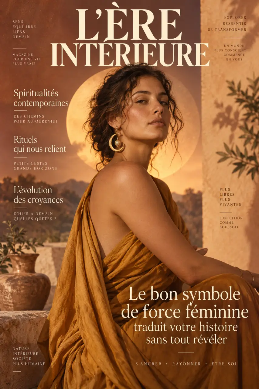 Le bon symbole de force féminine traduit votre histoire sans tout révéler