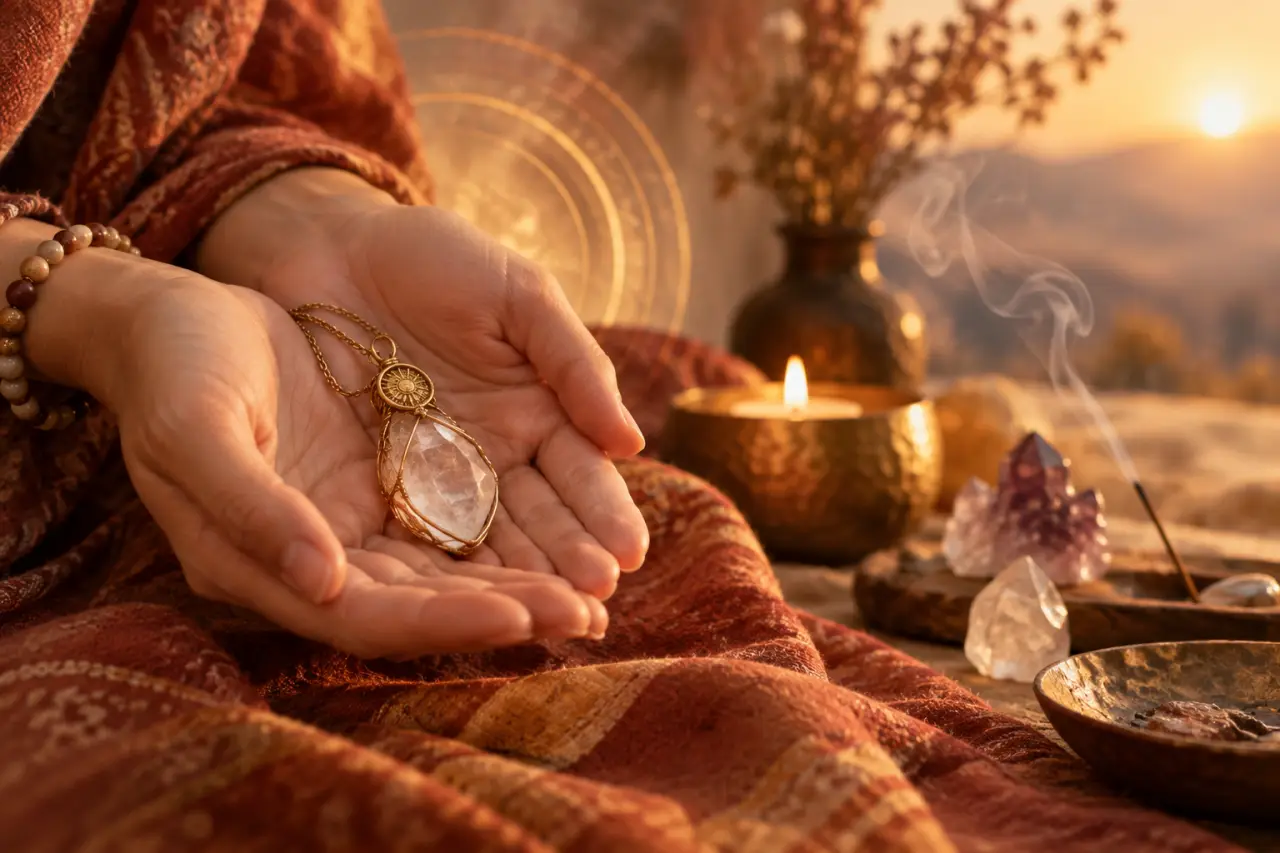 Bijou énergétique : un rituel de bien-être, pas un soin médical