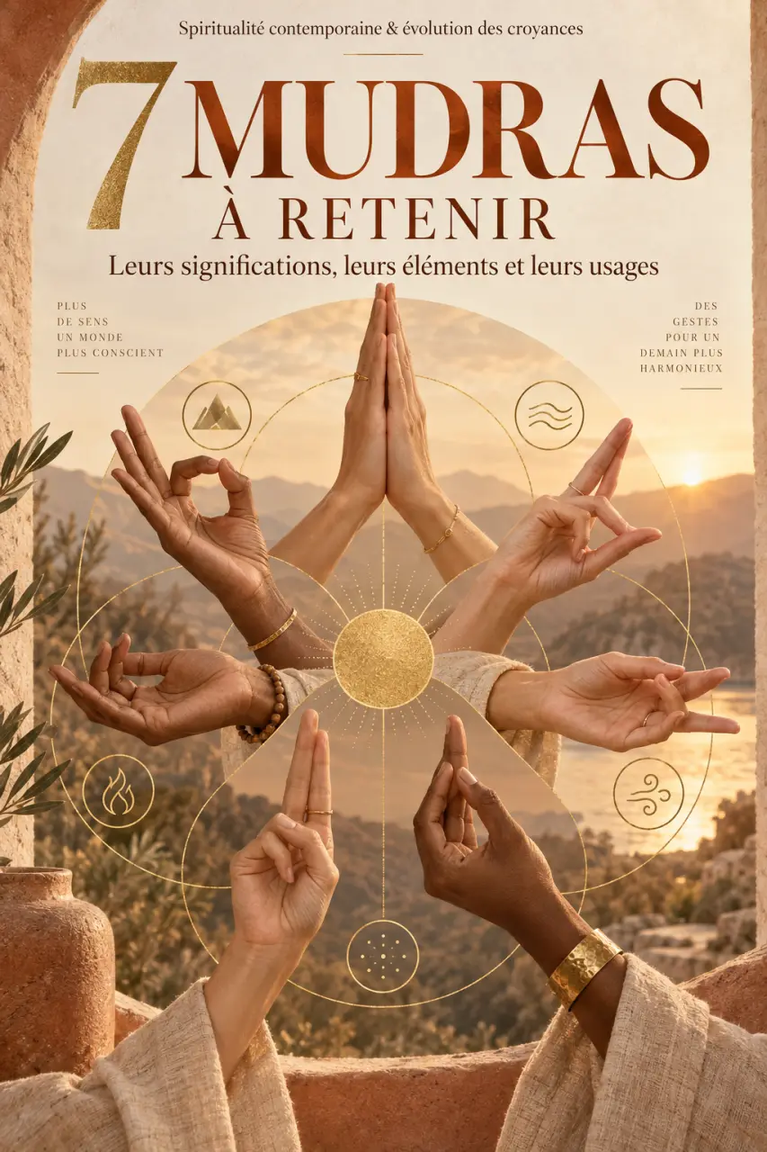 7 mudras à retenir : leurs significations, leurs éléments et leurs usages
