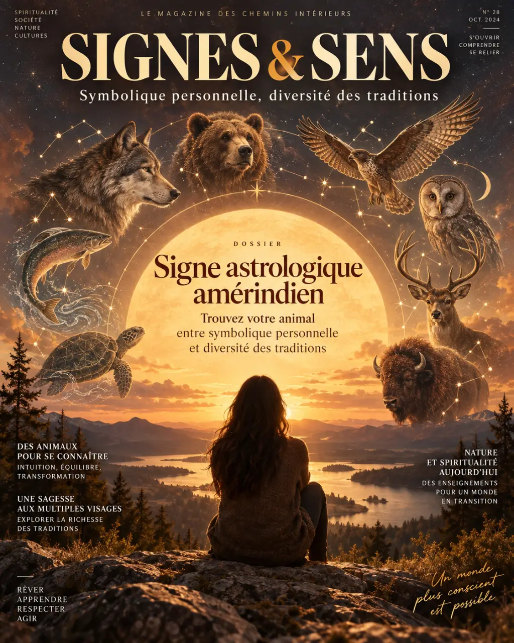 Signe astrologique amérindien : trouvez votre animal entre symbolique personnelle et diversité des traditions