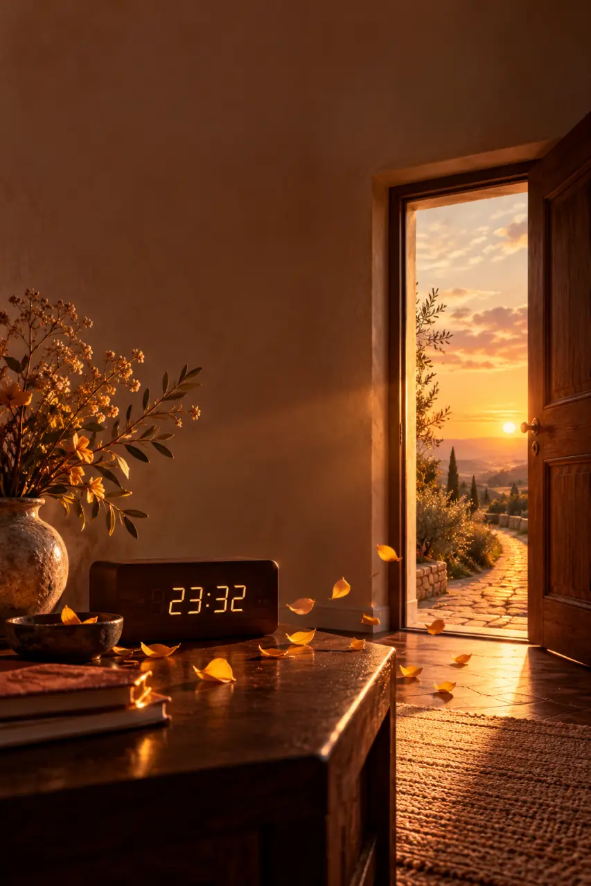Heure miroir 23h32 en amour : un nouveau départ, pas une promesse de retour