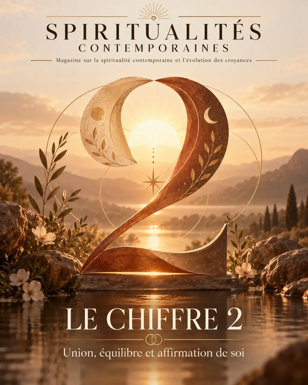 Le chiffre 2 en spiritualité : union, équilibre et affirmation de soi