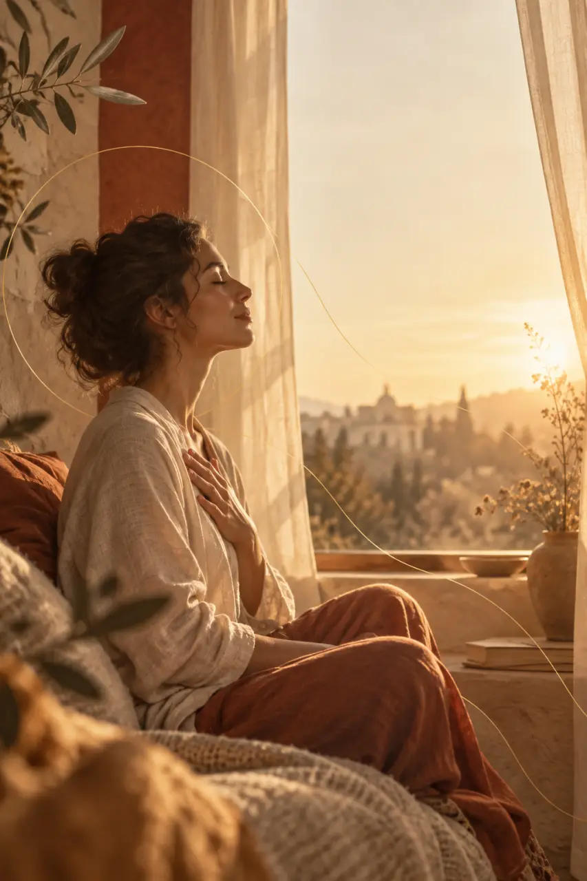 La respiration en pleine conscience calme le mental sans forcer le souffle