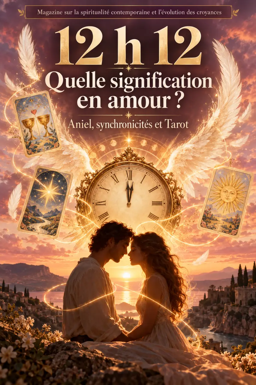 12 h 12 : quelle signification en amour, avec Aniel et dans le Tarot ?