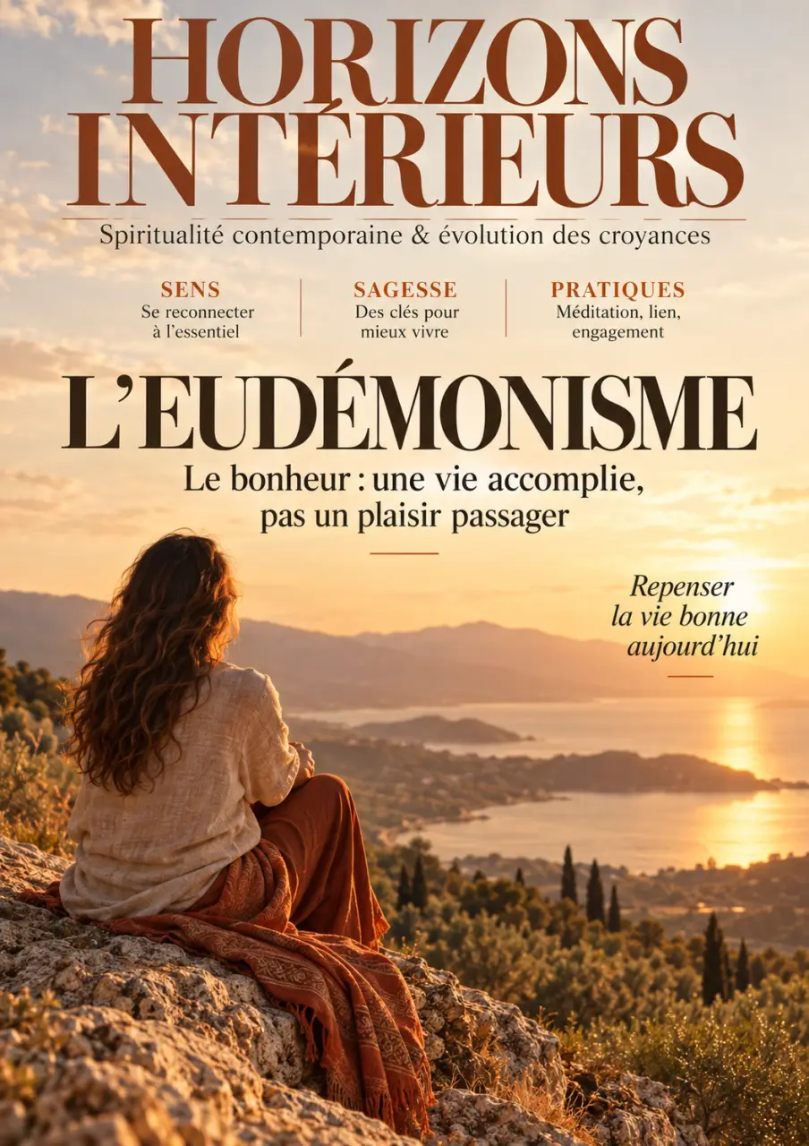 L’eudémonisme fait du bonheur une vie accomplie, pas un plaisir passager