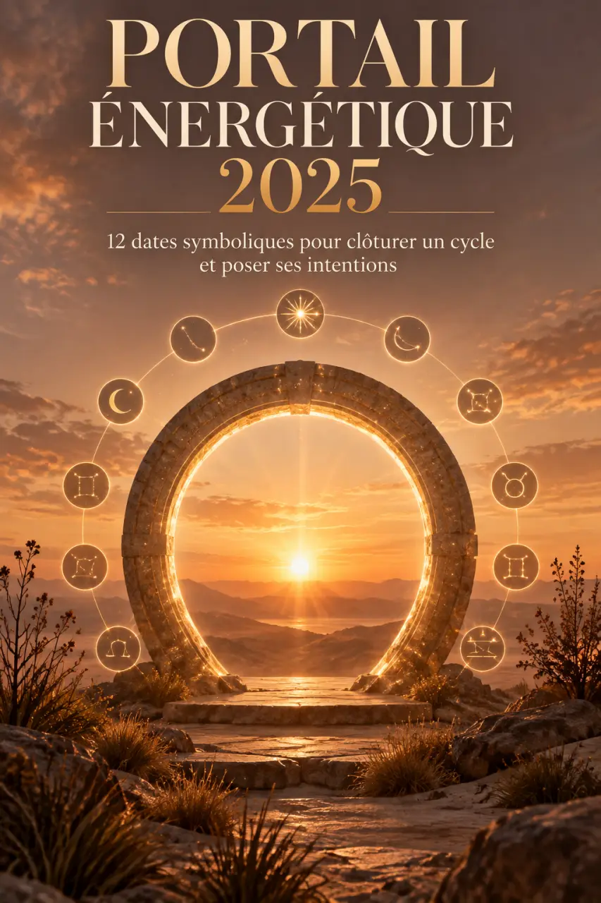 Portail énergétique 2025 : 12 dates symboliques pour clôturer un cycle et poser ses intentions